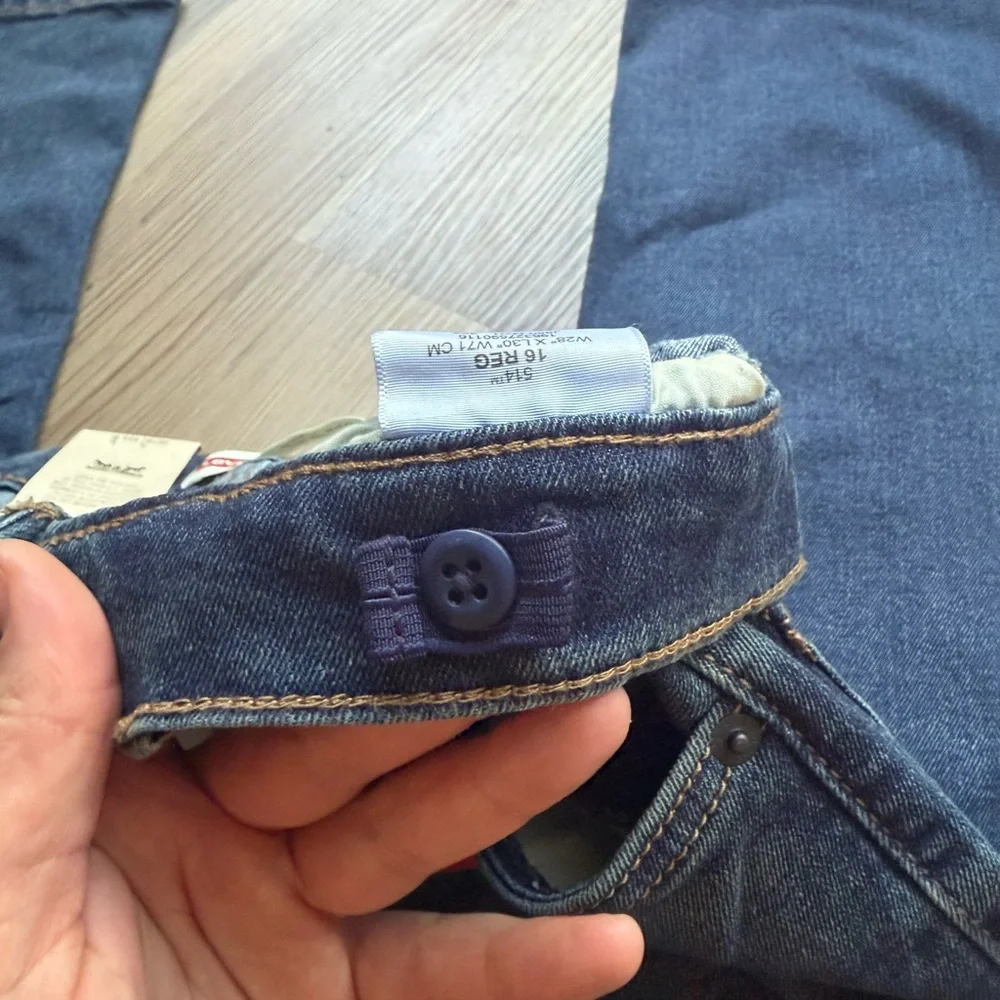 Levi's Boy Dark Blue Regular Fit Performance